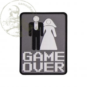 Шеврон СП на липучке GAME OVER