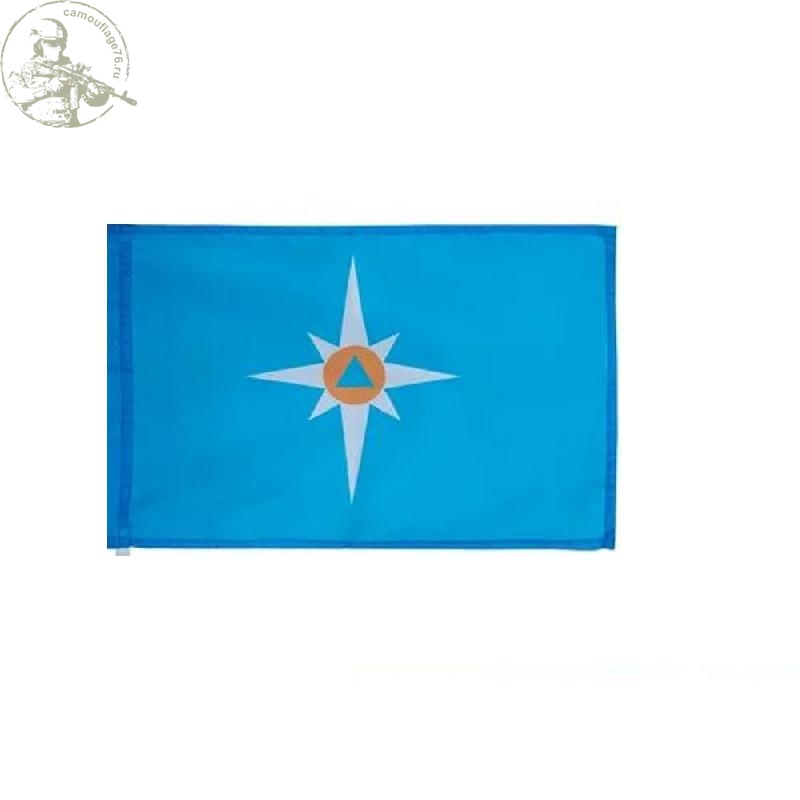 Флаг МЧС ведомственный 40х60
