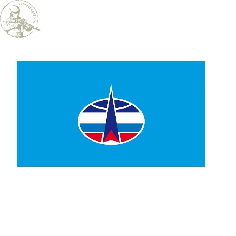 Флаг Космических войск РФ 40х60
